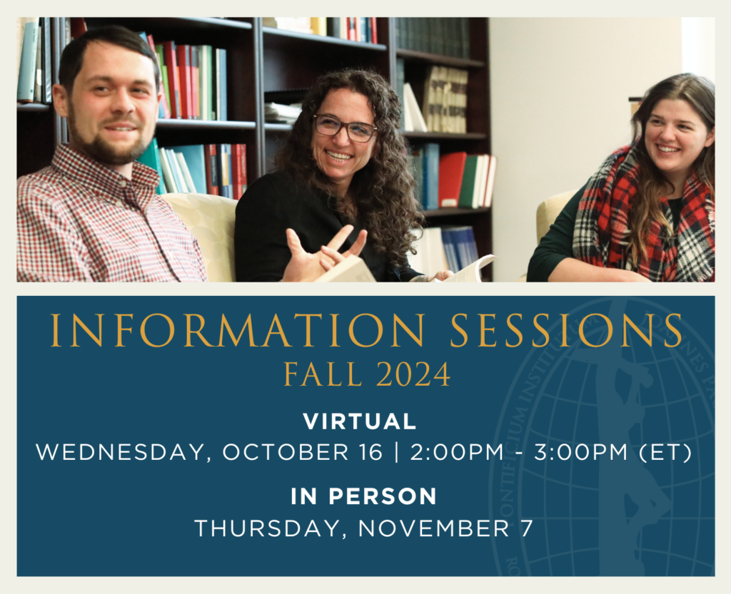 Virtual info session flier