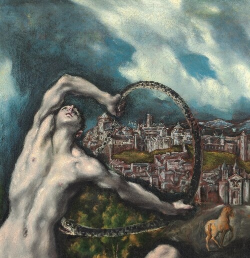El Greco's painting of Laocoon