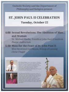 Hillsdale JPII Celebration poster 600 800