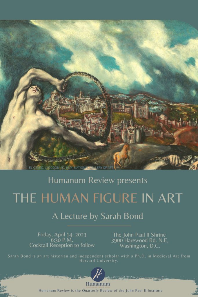 Human Figure in Art Event with Sara Bond poster