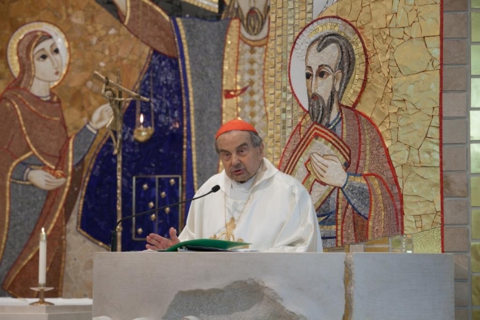 Cardinal Carlo Caffarra speaking